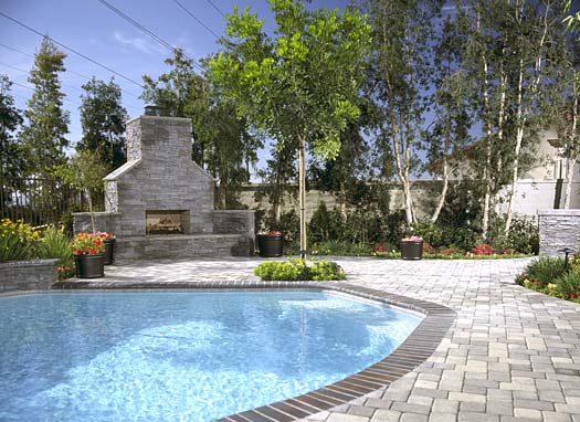 Paver Pool Deck, Irvine, CA